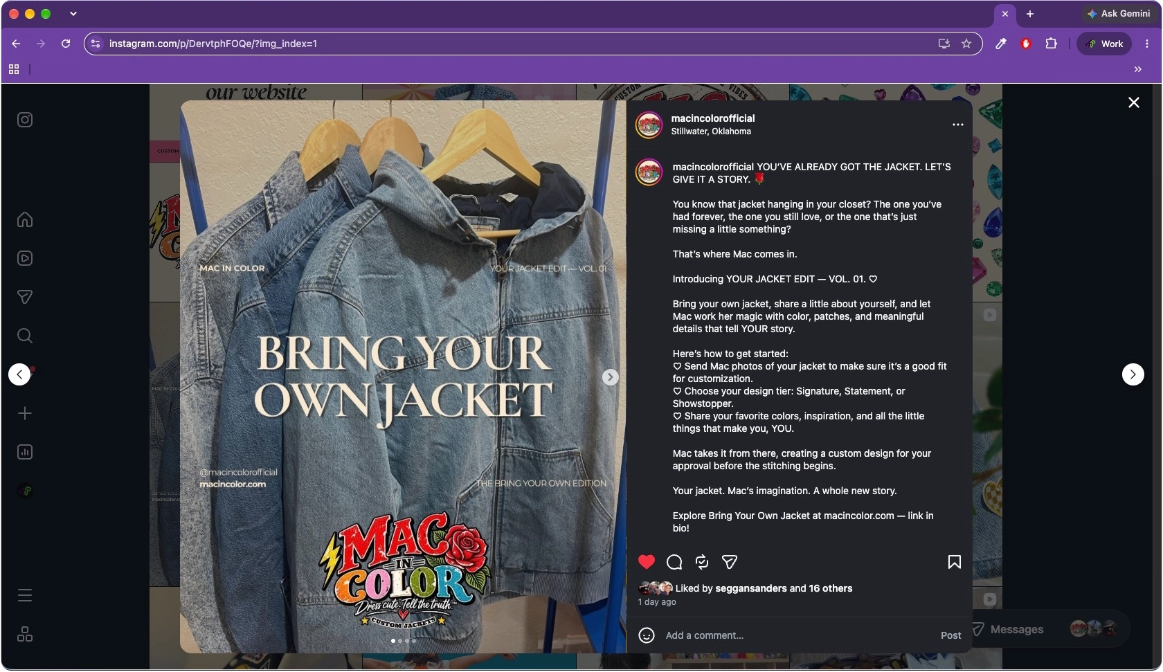 Mac in Color Social Media IG 2 Chip Master Website Full Screen Home